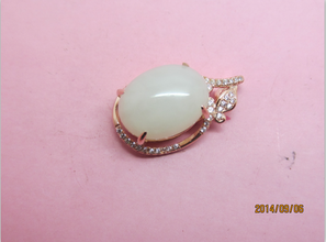 白玉首飾廠家直銷 玖鉆珠寶引領行業新風尚